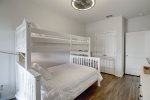 Bedroom 3 with full size, twin, trundle and closet space